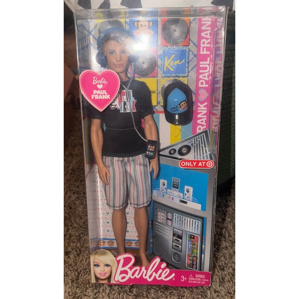 Mattel "Barbie Loves Paul Frank" Ken Doll-Target Exclusive (NWT)
